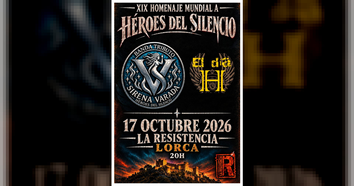 Cartel del concierto de Sirena Varada en Sala La Resistencia